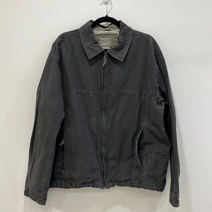 EUC Men’s Columbia gray canvas coat. Size large